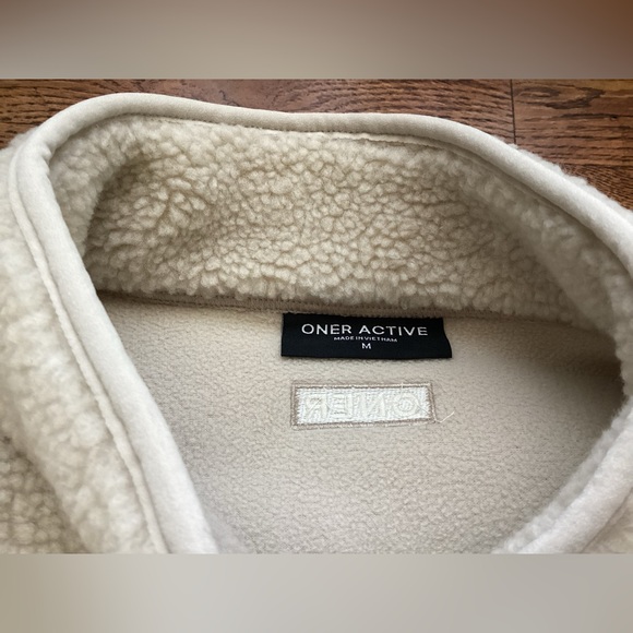Oner Active Sand Zip Through Fleece Jacket - Picture 8 of 11